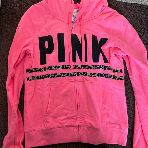 PINK Victoria's Secret Tops - PINK zipper hoodie
